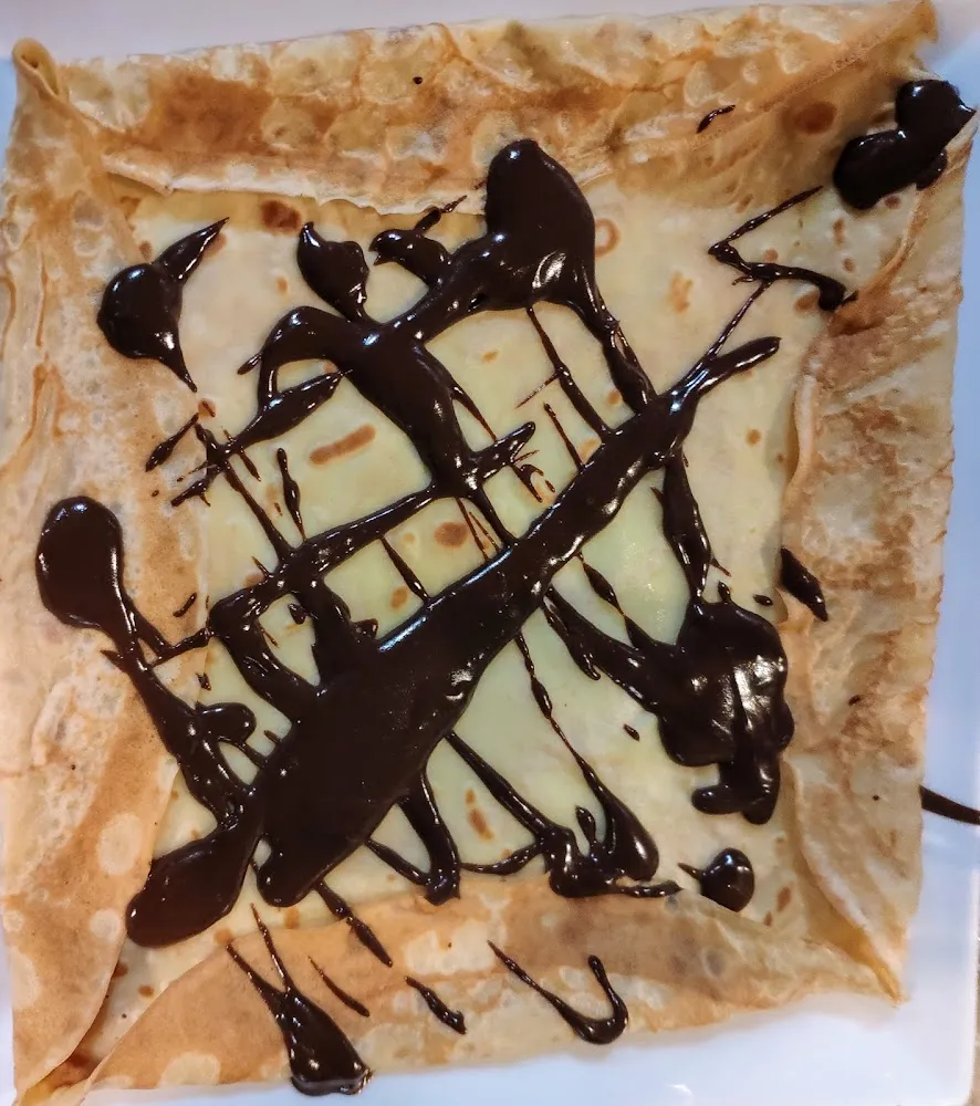 Crêpe Au Chocolat Chaud